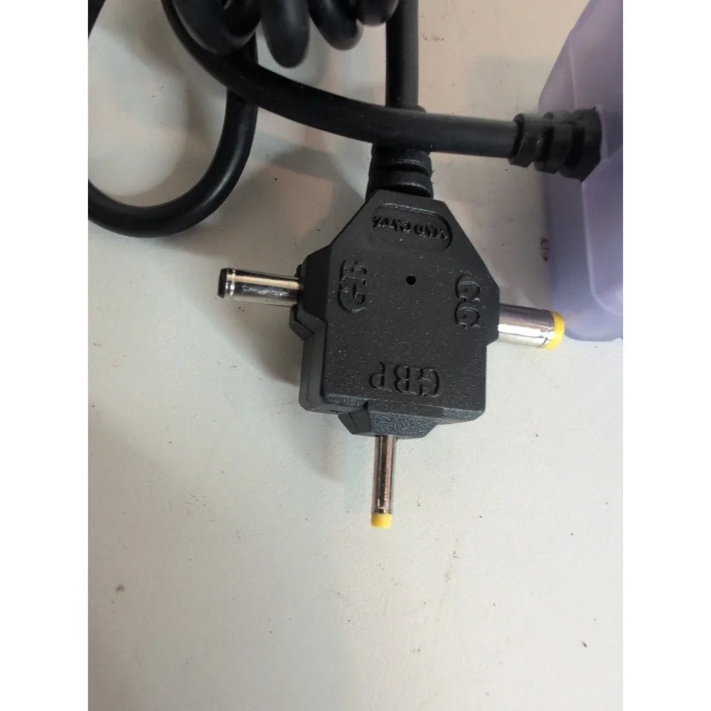Game Boy Color Purple AC/DC adapter Charger D35-03-200 + Car Charger 4002